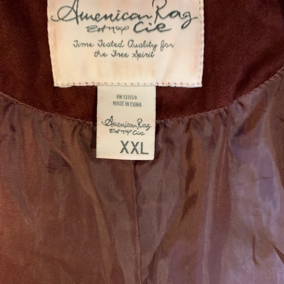 American Rag Deep Red Jacket - Picture 4 of 11